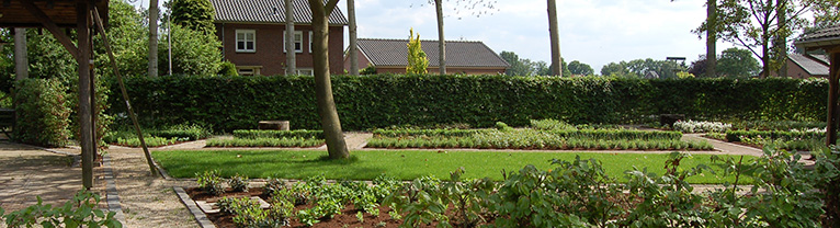 Landelijke tuin van een hoveniers uit Brabant